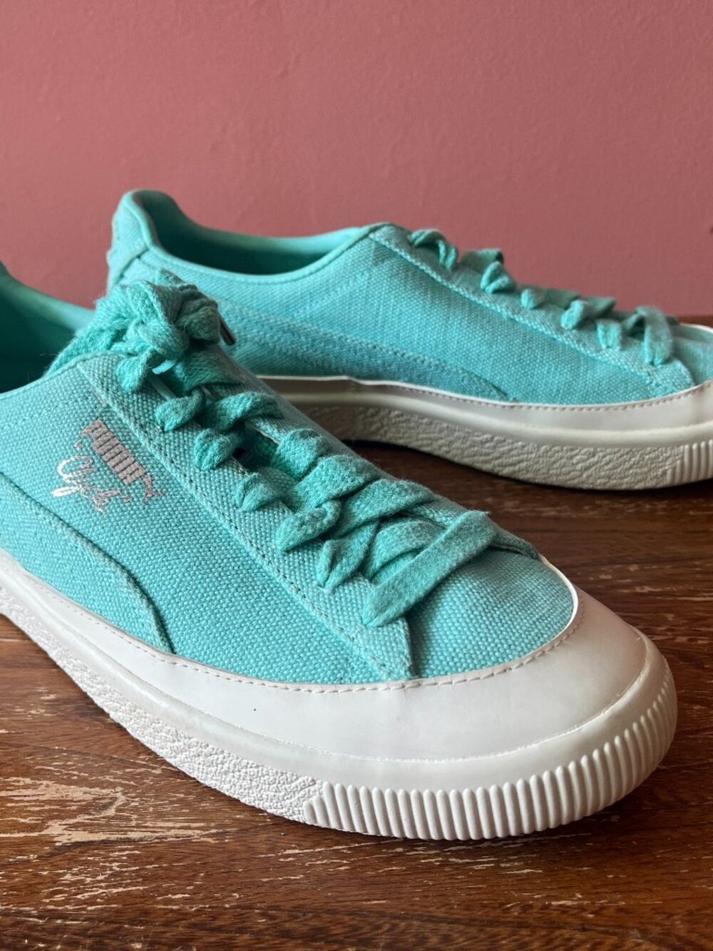 Puma Diamond Supply Co x Clyde Sneakers in Diamond Blue MENS SIZE 9